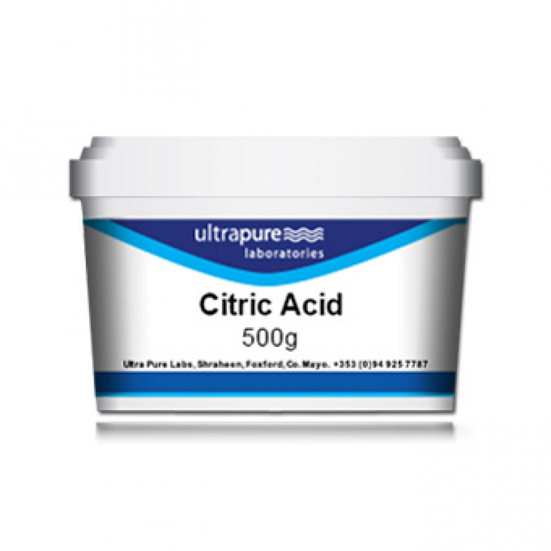 UltraPure Citric Acid BP 500g